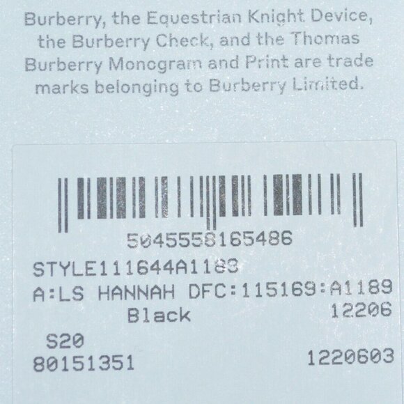 NWT BURBERRY HOUSE CHECK HANNAH CROSSBODY BAG CLUTCH - Picture 10 of 10